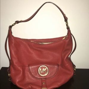 Michael Kors red purse